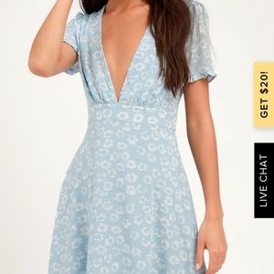 Floral print dress from Lulu’s